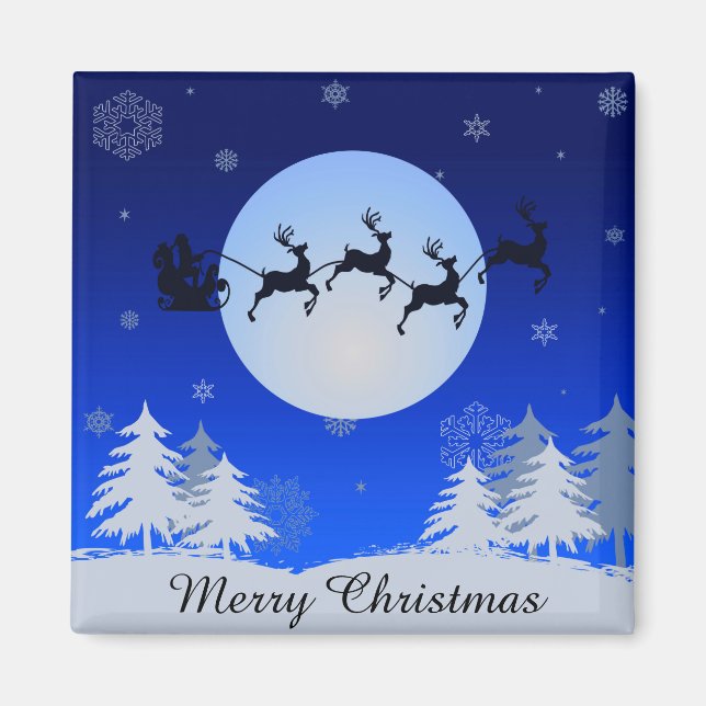 Merry Christmas Magnet (Front)