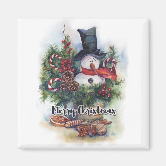 Merry Christmas  Magnet (Front)