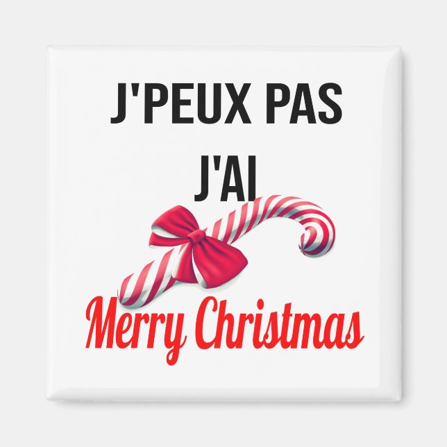 Merry Christmas Magnet (Front)