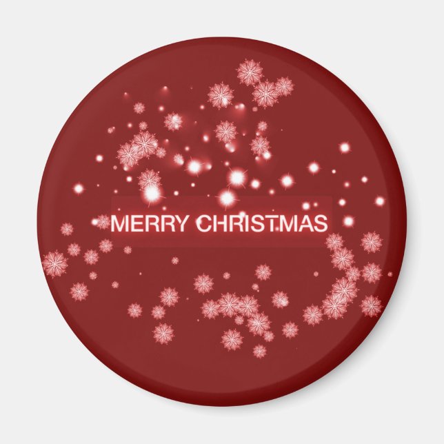Merry Christmas Magnet (Front)