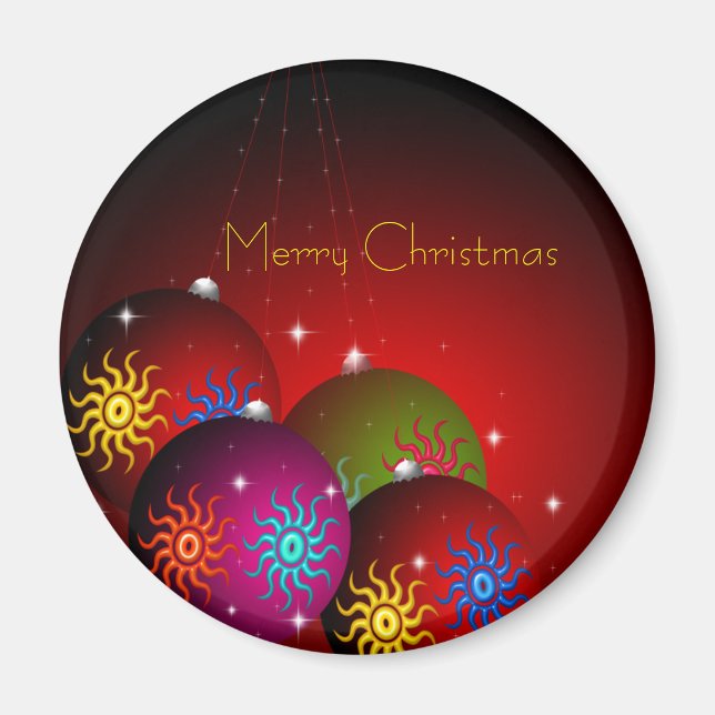 Merry Christmas Magnet (Front)