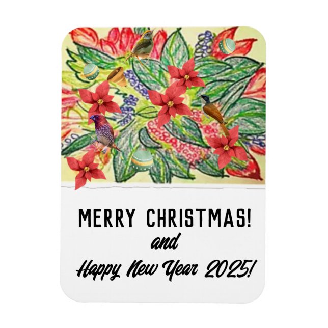 Merry Christmas! Magnet (Vertical)