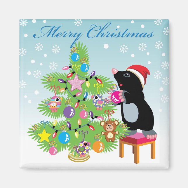 Merry Christmas Magnet (Front)