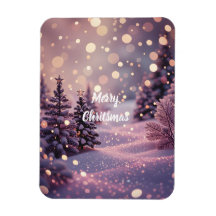 Merry Christmas Magnets -Customizable Text