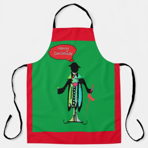 MERRY CHRISTMAS MAN Novelty Apron