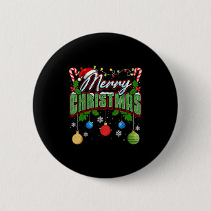 Merry Christmas Matching Family Merry Christmas Xm 2 Inch Round Button