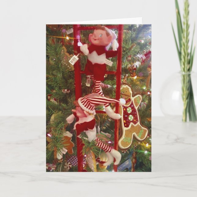 MERRY CHRISTMAS / MAY NEW YEAR BE FILLED WITH JOY HOLIDAY CARD (Front)