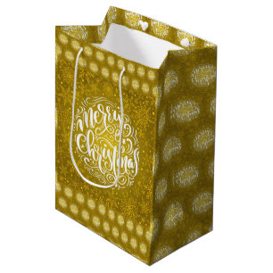 Merry Christmas Medium Gift Bag