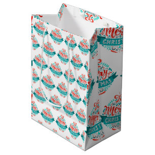 Merry Christmas Medium Gift Bag