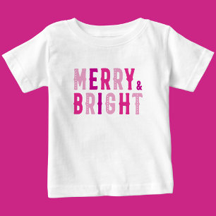 Merry Christmas, Merry & Bright        Baby T-Shirt