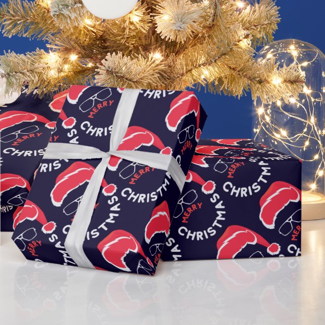 Merry Christmas, Merry & Bright   Wrapping Paper (Holidays)