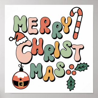 Merry Christmas Merry Xmas Poster