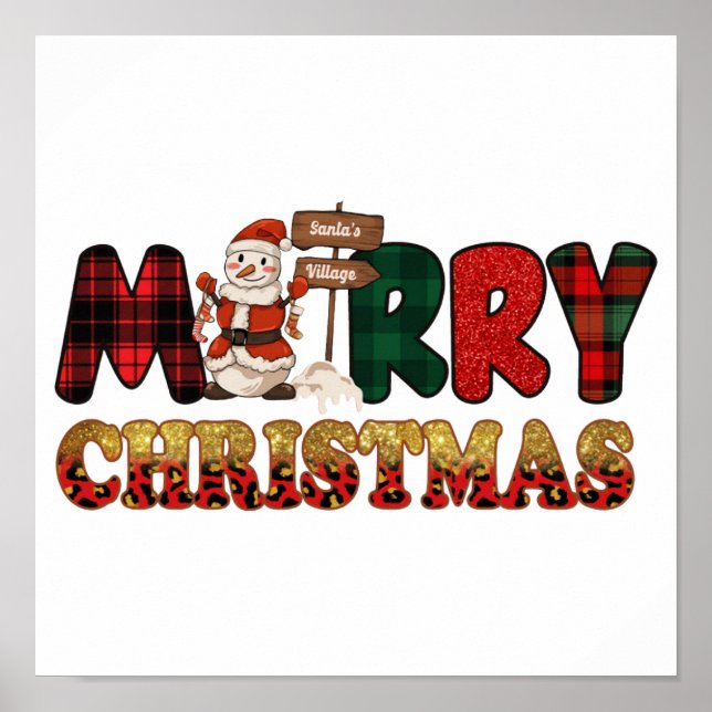 Merry Christmas Merry Xmas Poster (Front)
