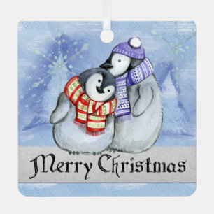 Merry Christmas  Metal Ornament