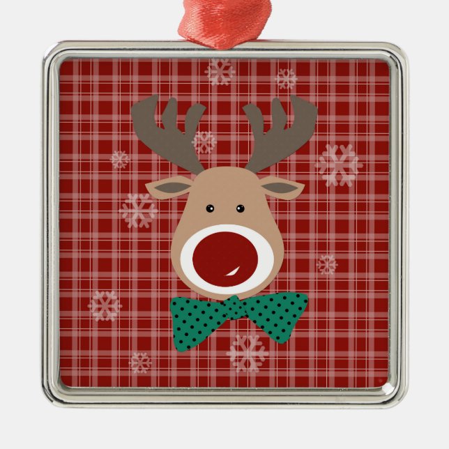 Merry Christmas! Metal Ornament (Front)