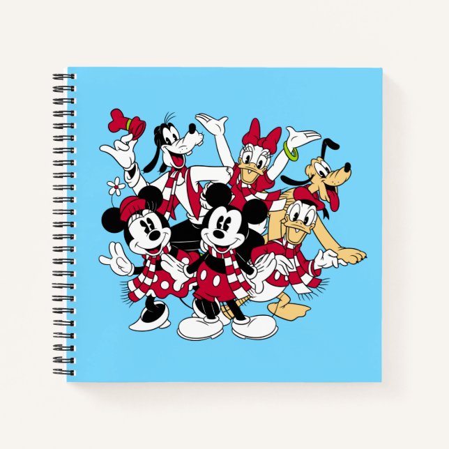 Merry Christmas | Mickey & Friends Joyful Holiday Notebook (Front)