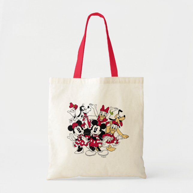 Merry Christmas | Mickey & Friends Joyful Holiday Tote Bag (Front)