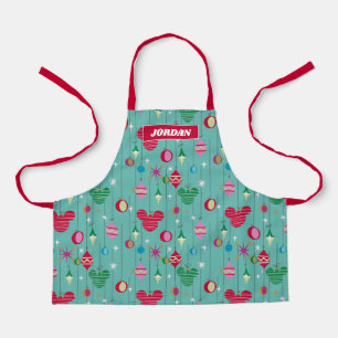 Merry Christmas   Mickey Retro Apron
