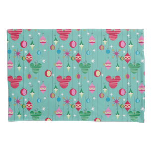 Merry Christmas   Mickey Retro Pillowcase