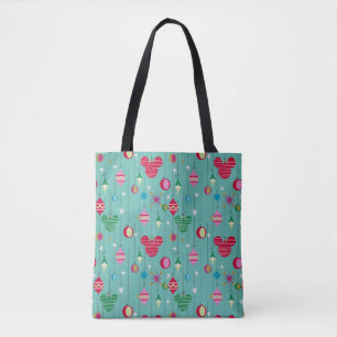 Merry Christmas   Mickey Retro Tote Bag