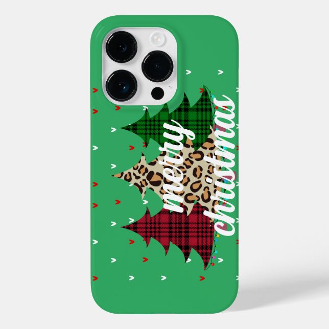 Merry Christmas Modern & Elegant  Case-Mate iPhone Case (Back)