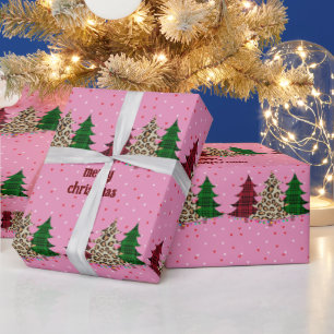 Merry Christmas Modern & Elegant Wrapping Paper