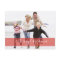 MERRY CHRISTMAS MODERN RED HOLIDAY PHOTO CARD