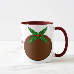 Merry Christmas Mom Custom Pudding Mug