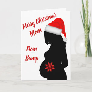 Merry Christmas mom from bump card
