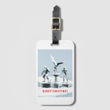 Merry Christmas. Monster ice sculptures