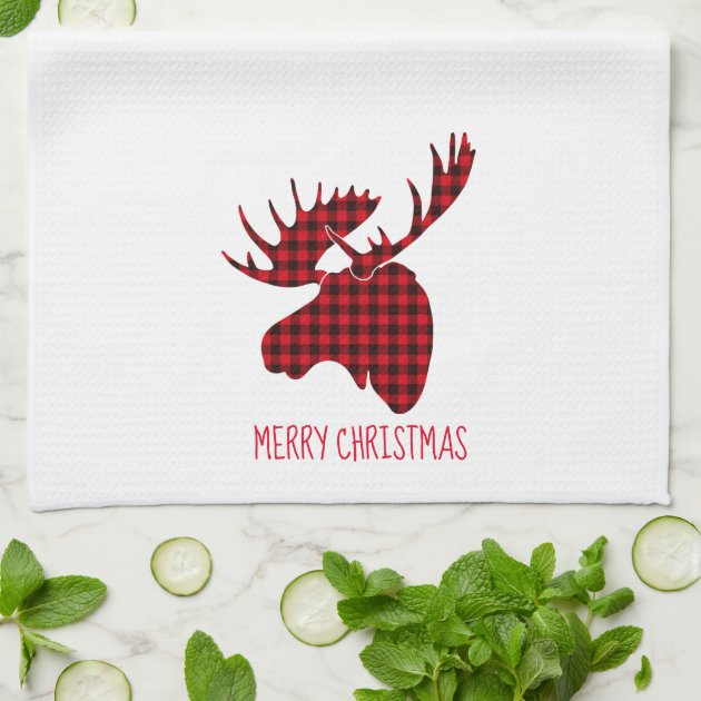 Merry Christmas Moose Kitchen Towel Zazzle   Merry Christmas Moose Kitchen Towel R6d0d3a37a7e3433d91ca25823e0faff2 2c81h 8byvr 630 