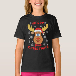 Merry Christmas Moose T-Shirt