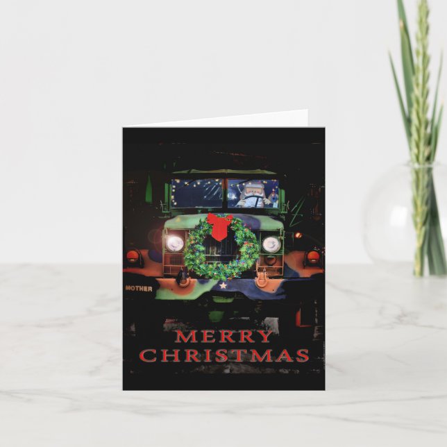Merry Christmas...Mother Deuce Style! Holiday Card (Front)