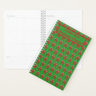 Merry Christmas Mouse Personalized Planner