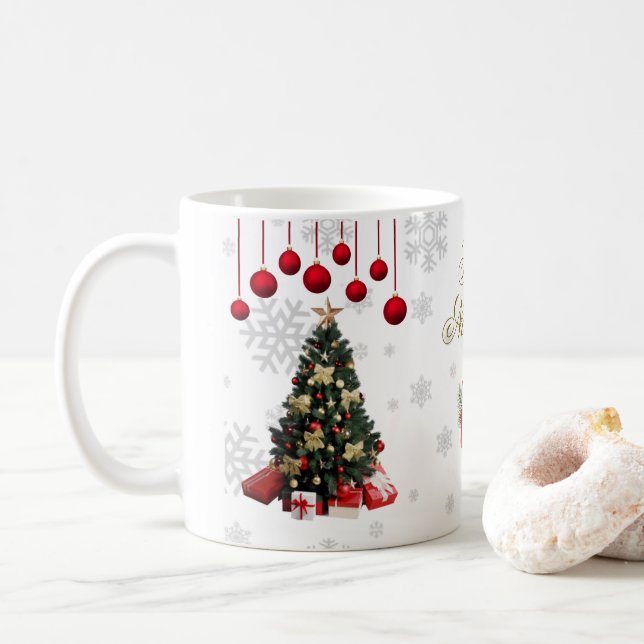 Merry Christmas Mug (With Donut)