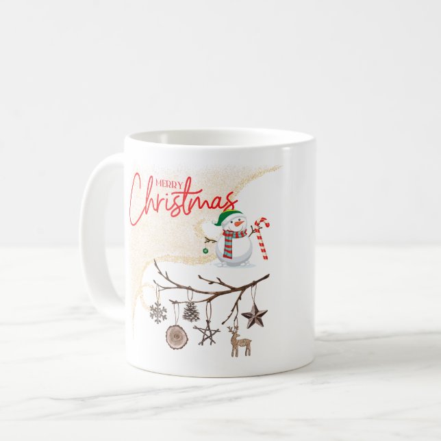 Merry Christmas Mug (Front Left)