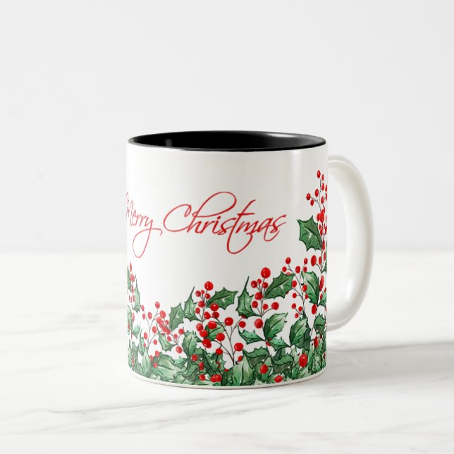 Merry Christmas Mug (Front Right)