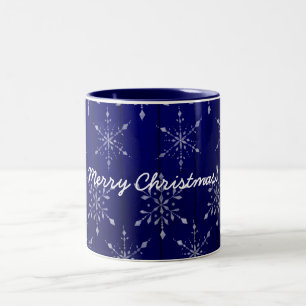 Merry Christmas Mug - Blue