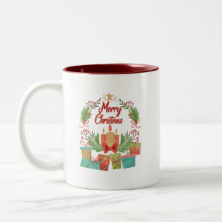 Merry Christmas Mug - Festive Holiday Coffee Cup