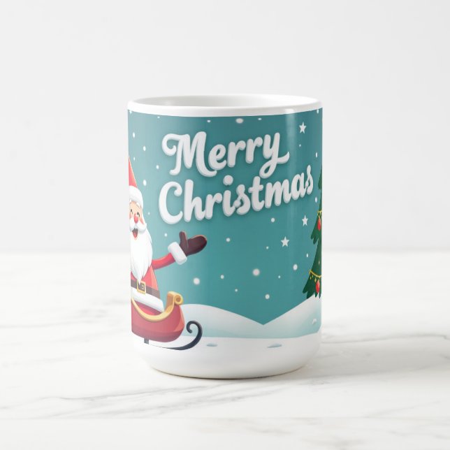 merry christmas mug santa klaus (Centre)