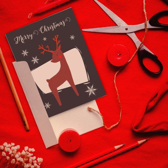 Merry Christmas my little deer  Holiday Postcard (Creator Uploaded)