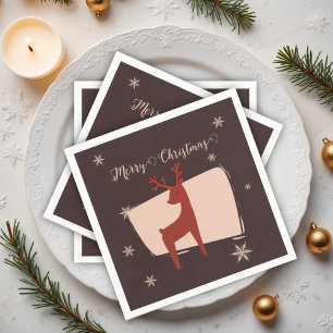 Merry Christmas my little deer Napkin