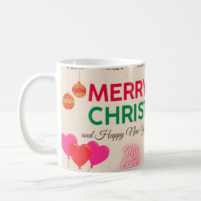 Merry Christmas My Love Mugs (Left)
