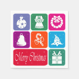 Merry Christmas Napkin