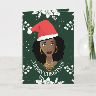Merry Christmas   Natural Hair Beauty, Green Card