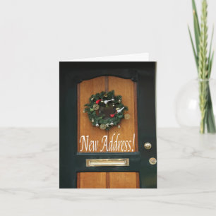 Merry Christmas - New Address Christmas Card