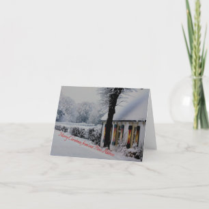 Merry Christmas - New Address Christmas Card
