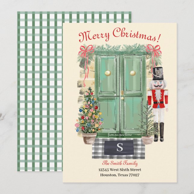 Merry Christmas New Home Card (Front/Back)