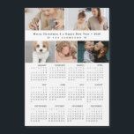 Merry Christmas  New year 2026 Calendar Photos<br><div class="desc">Send out thoughtful holiday cards that they can use for 2026 during your favourite family picture and a four 2026 calendar with this customizable magnet.</div>