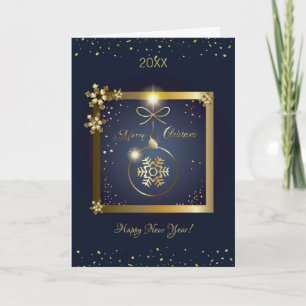 Merry Christmas & New Year! 20XX Note Card